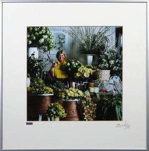 Paul Huf - Foto, Ria Scheepstra - Bloemsierkunstenaar - Ingelijst kopen? Bied vanaf 1!