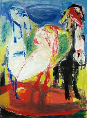 Martin van Wordragen - Olieverf op doek, Vogelboot - ingelijst (Groot) kopen? Bied vanaf 350!