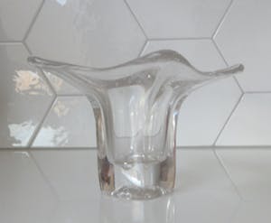 Max Verboeket - Blankglazen dikwandige vaas uit de Twen serie kopen? Bied vanaf 25!