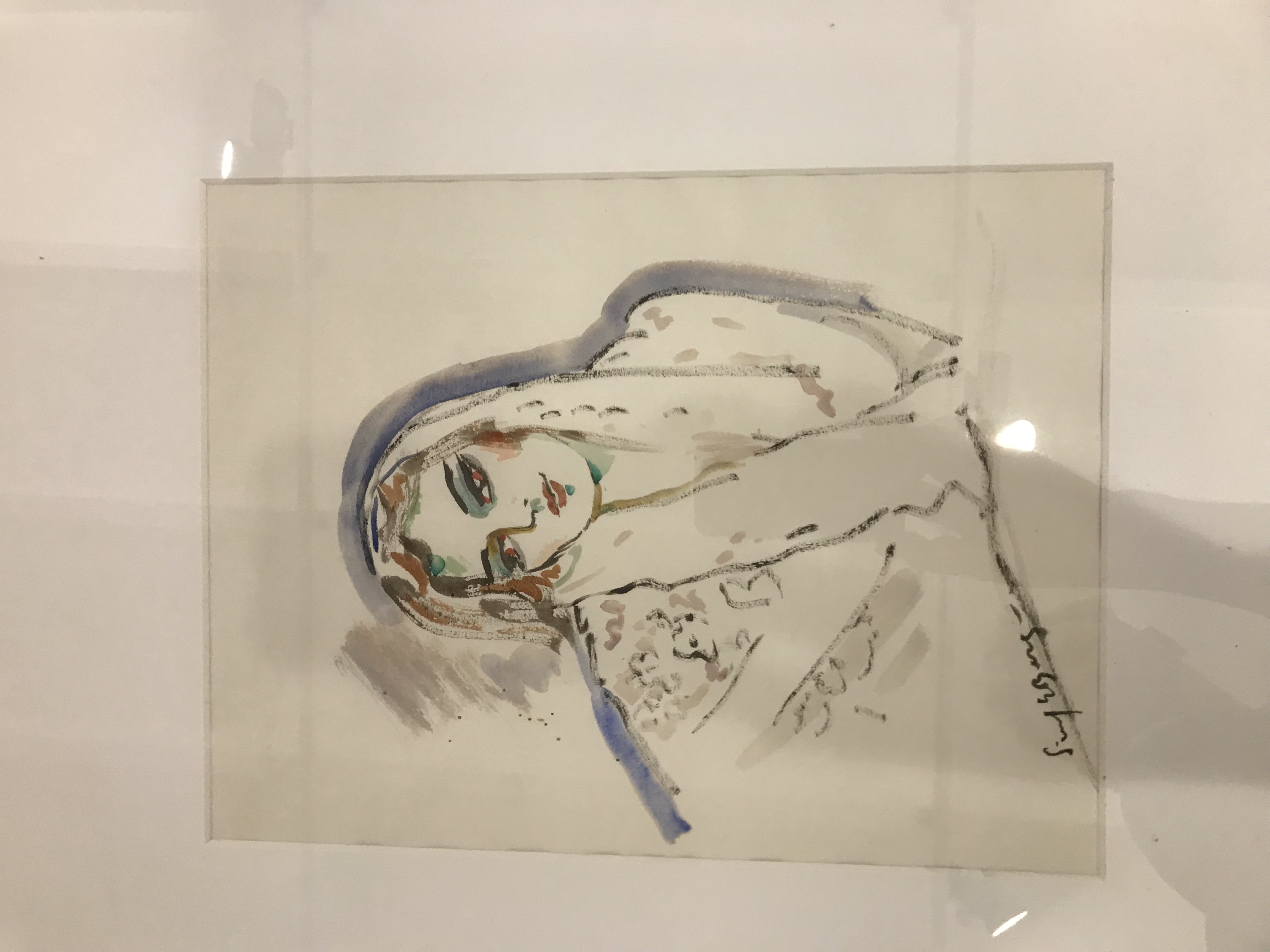 Freek van den Berg - 2 x Aquarel met lijst. kopen? Bied vanaf 199!
