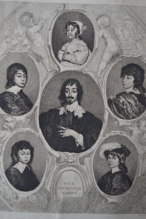 Niet of onleesbaar gesigneerd - Antoon van Dyk (naar), Charles Courtry (1846-1897), Portret Constantin Huijgens kopen? Bied vanaf 1!