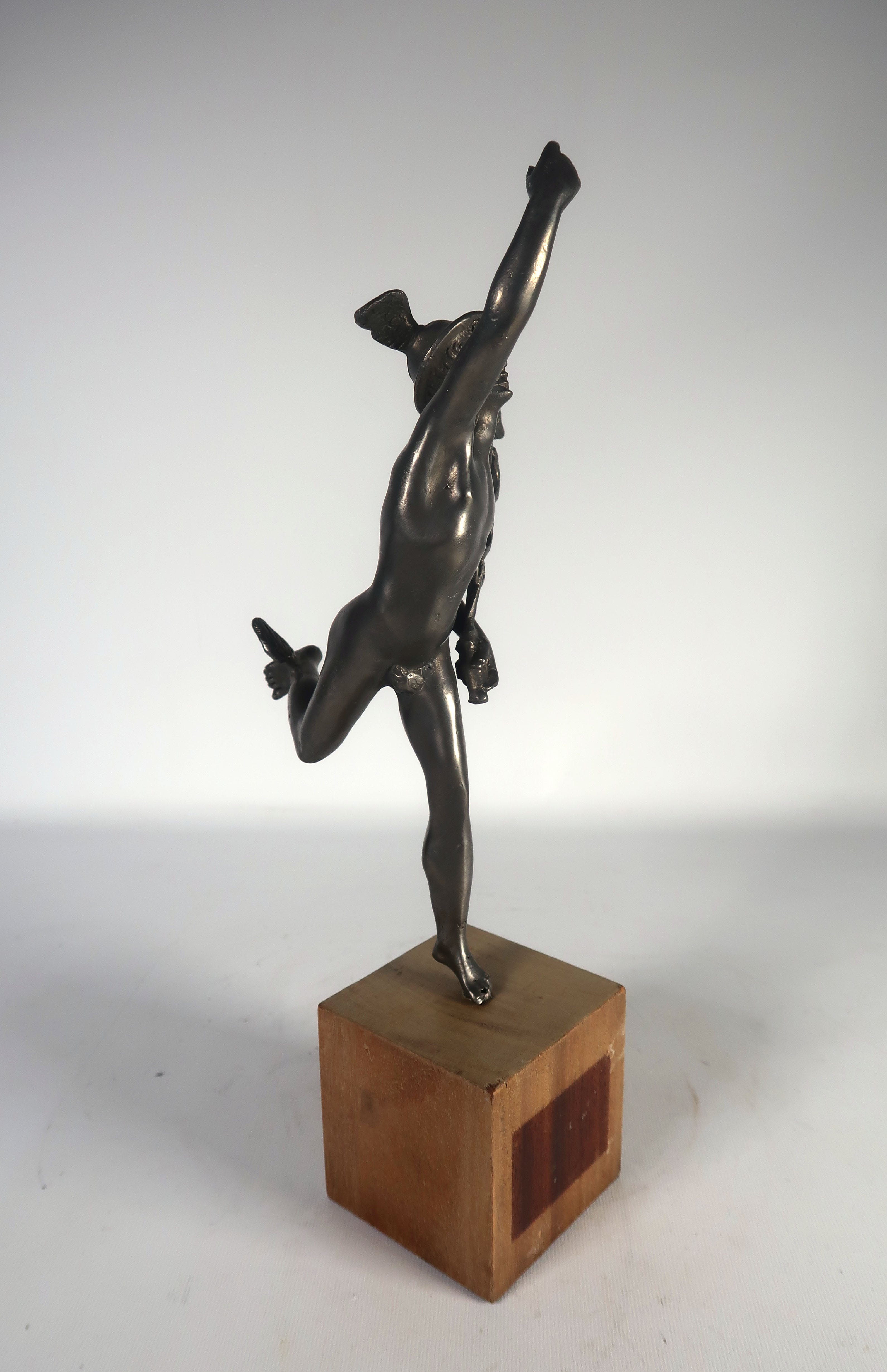 Niet of onleesbaar gesigneerd - Tin en hout, Mercurius kopen? Bied vanaf 1!