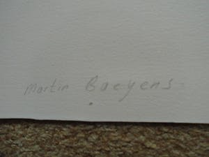 Martin R. Baeyens - Zeefdruk - On the road again kopen? Bied vanaf 25!