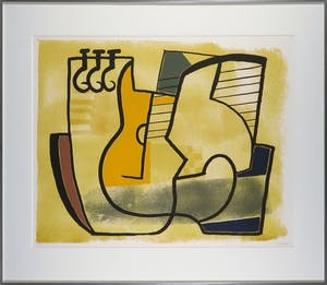 Wil Klaassen - Zeefdruk, Zonder titel - Ingelijst kopen? Bied vanaf 35!