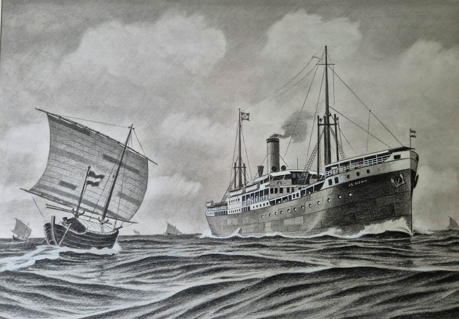 C E A van Boeckel - Oude K.P.M. stomer (type de Haan) kopen? Bied vanaf 60!