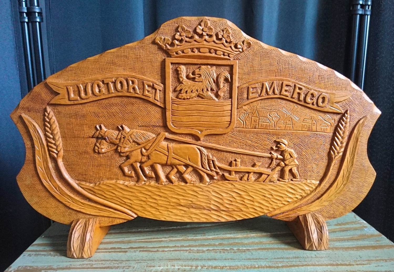 Pieter Buijs - Houten messenblok voor Zeeuwse paeremessen (paardenmessen) kopen? Bied vanaf 1!