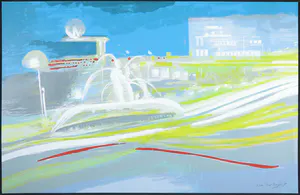 Bert Bruijn - Zeefdruk, Hofplein Rotterdam kopen? Bied vanaf 1!