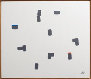 Jack Vissers - Something's Happening (Grey) - acryl op paneel kopen? Bied vanaf 145!