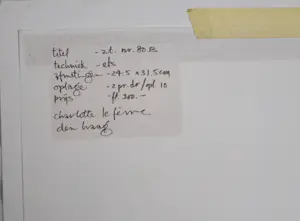 Charlotte le Fevre - z.t. nr. 89B kopen? Bied vanaf 70!