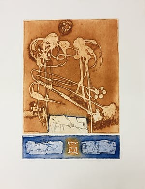 Jan Montyn - Kleuren ets kopen? Bied vanaf 70!