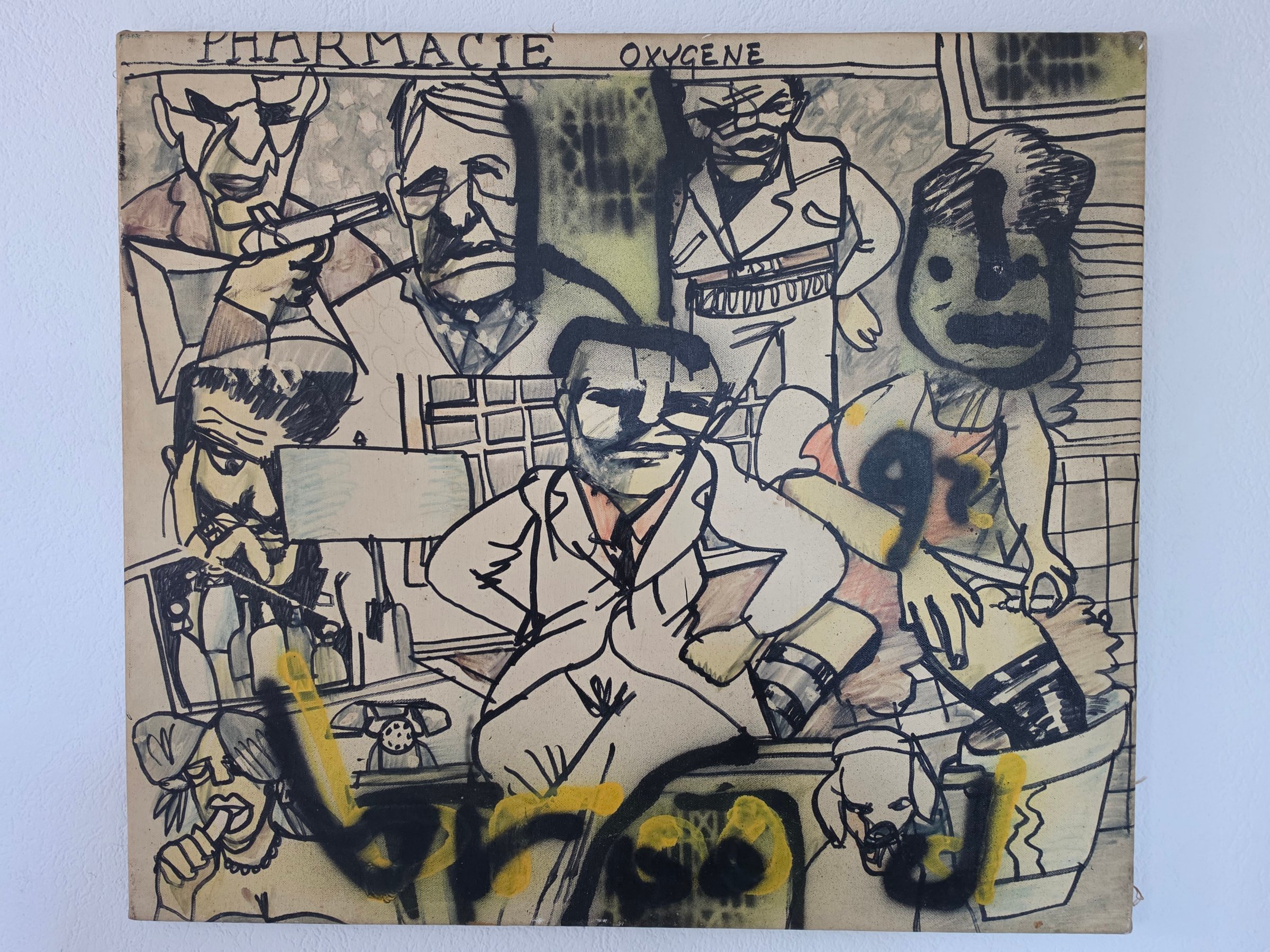 AcheterHerman Brood - Pharmacie Oxygene? Enchérissez de 3000!