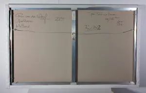 Ron van der Werf - Gemengde techniek op doek, Zonder titel (Zeer groot!) kopen? Bied vanaf 300!