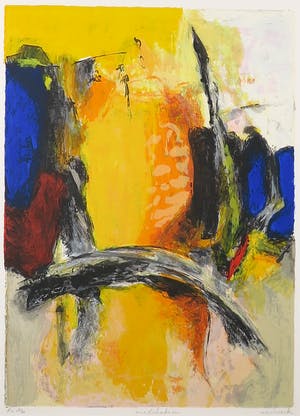 Hans Vanhorck - Litho, Meditation - Ingelijst kopen? Bied vanaf 1!