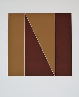Harry van Kuyk - geometrische zeefdruk - 1973 - oplage 52 ex. kopen? Bied vanaf 150!