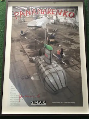 Panamarenko - Duikboot Tahama en Scotch Gambit - SMAK Gent - Handgesigneerd - Groot kopen? Bied vanaf 850!
