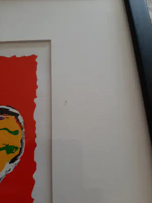 Peter Diem - Zeefdruk, Bonte koe kopen? Bied vanaf 45!