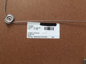 Hans Vanhorck - abstract - acryl op geprepareerd papier, ingelijst kopen? Bied vanaf 1!