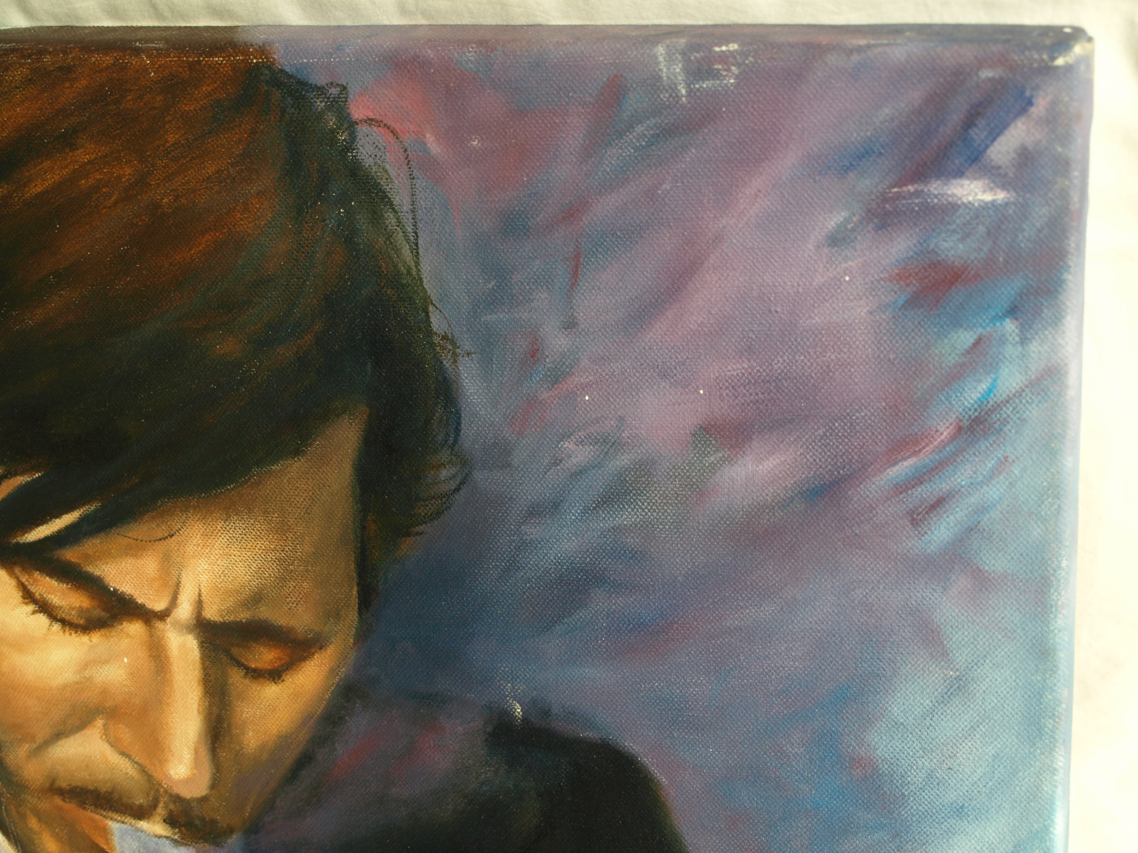 Niet of onleesbaar gesigneerd - Acrylverf op doek , Bryan Ferry ? – 60 x 50 cm - 2005 kopen? Bied vanaf 1!