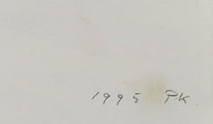 Philip Knipscheer - Pastelkrijt, Zonder titel - Ingelijst kopen? Bied vanaf 35!