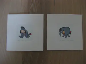 Niet of onleesbaar gesigneerd - 12 Handgekleurde etsjes van Winnie the Pooh/Disney kopen? Bied vanaf 1!