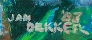 Jan Dekker - Olieverf op hardboard, Hortensia's kopen? Bied vanaf 1!