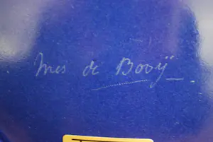 Ines de Booy - keramische schaal - handgesigneerd - gratis verzending NL-Dui-Bel. kopen? Bied vanaf 100!