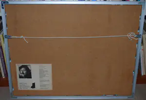 Rob Clous - *Energie* - zeefdruk uit 1990 - in zeer goede staat - ingelijst kopen? Bied vanaf 65!