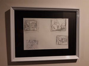 Matt Groening - origineel story board, The Simpsons, ingelijst kopen? Bied vanaf 1!
