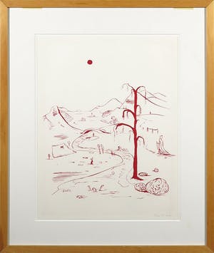 Henk Visch - Litho, Nr. 9 - Ingelijst kopen? Bied vanaf 50!