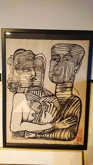 Ernst Vijlbrief - cobra koppel verkocht voor € 75!