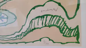 Pierre Alechinsky - Objets Volants - 1977 kopen? Bied vanaf 1250!