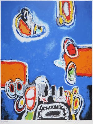 Hans Heijman - Zeefdruk, Experiment kopen? Bied vanaf 1!