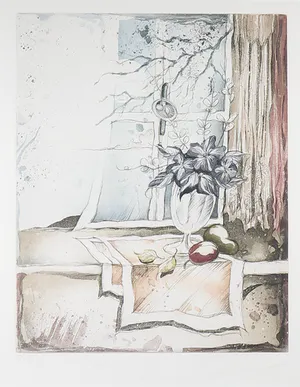 Buy Rüdiger Brassel - Ets en aquatint, Winterstimmung - Ingelijst? Bid from 1!