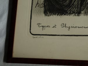 Honore Daumier - Ingelijste litho , spotprent advocatuur "Types Et Physionomies" kopen? Bied vanaf 40!