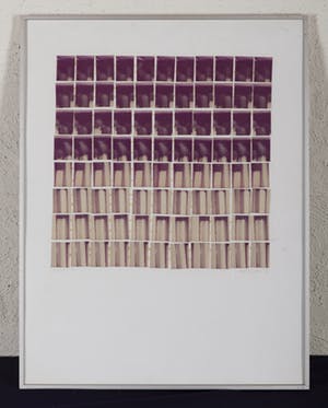 Frits Wiggers - Structuur I - 1977 - 88 fotoprints gelijmd op papier - BKR Den Haag kopen? Bied vanaf 20!