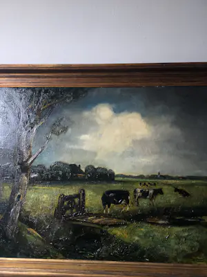 Arnout Colnot - Landschap met koeien kopen? Bied vanaf 1250!