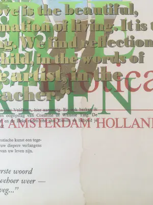 Simon Vinkenoog - Erotische Typografie in Litho - De drie gratiën 1986 kopen? Bied vanaf 1!
