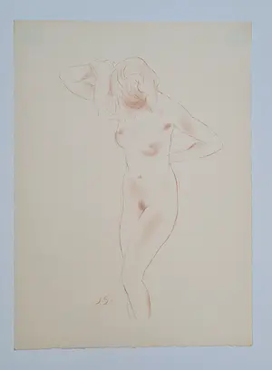 Jan Sluijters - Lithografie van een naakt uit 1937 kaufen? Bieten Sie von 150!