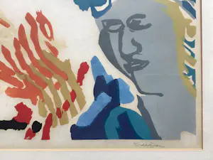 Marianne van der Heijden - Vlam - linodruk kopen? Bied vanaf 125!