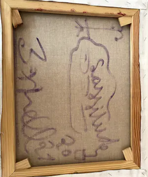 Bonell Jose - Lassitude (2021) – Olie en spuitverf op doek – Origineel kopen? Bied vanaf 350!