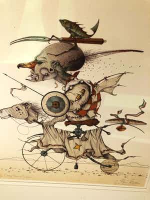 Hans Kanters - Crazy Horse Drivers - Tweeluik verkocht voor € 500!