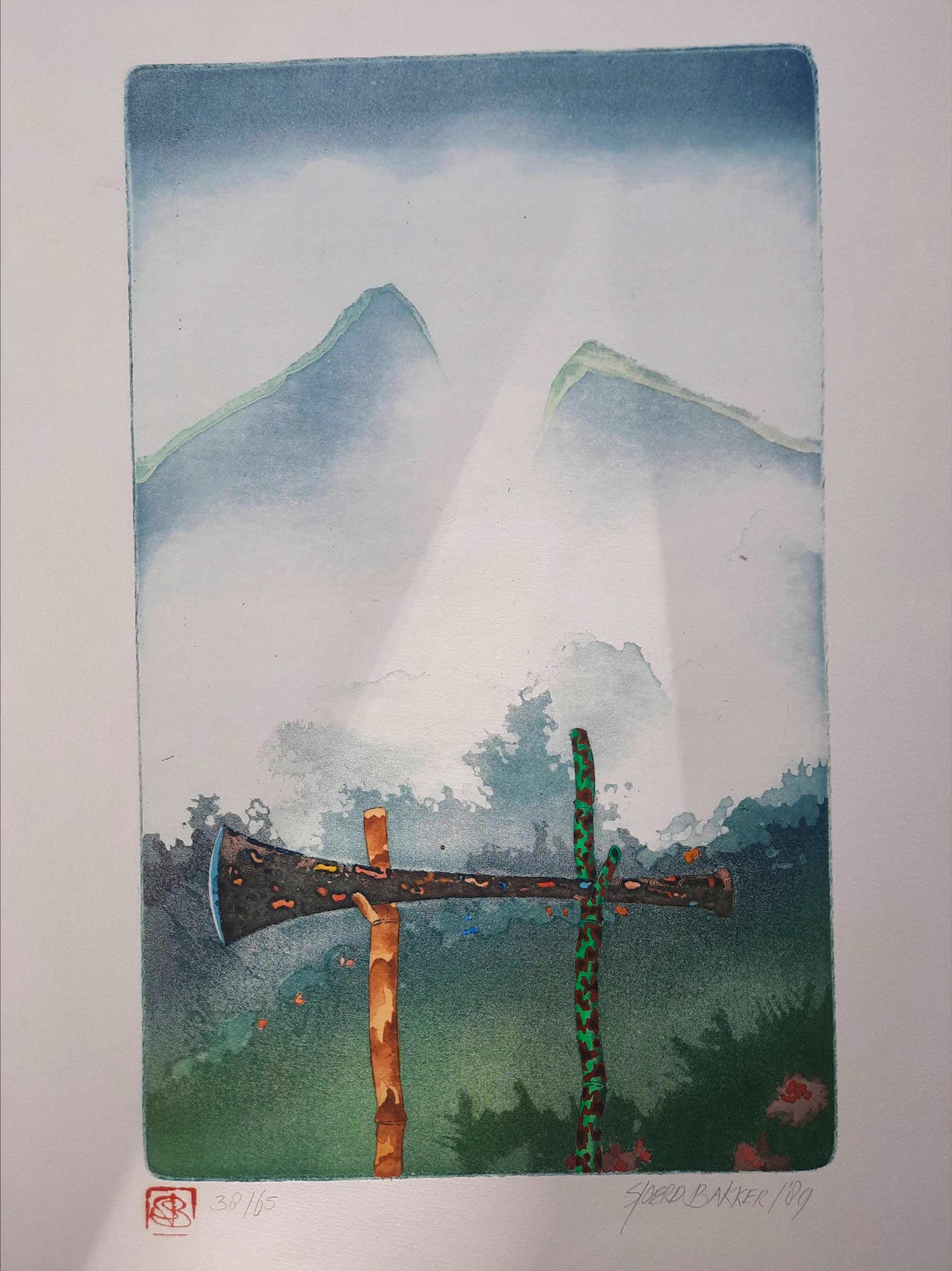 Sjoerd Bakker - onbekend verkocht voor € 50!