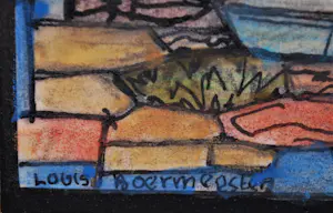 Louis Boermeester - glas-in-lood ontwerp kopen? Bied vanaf 100!