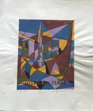 André Lhote - projet d'affiche histoire de France kopen? Bied vanaf 625!