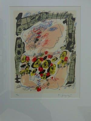 Kees Salentijn - VESTIDOS V / KLEURZEEFDRUK / 66x51cm / KADER / SIG / 2012 kopen? Bied vanaf 60!