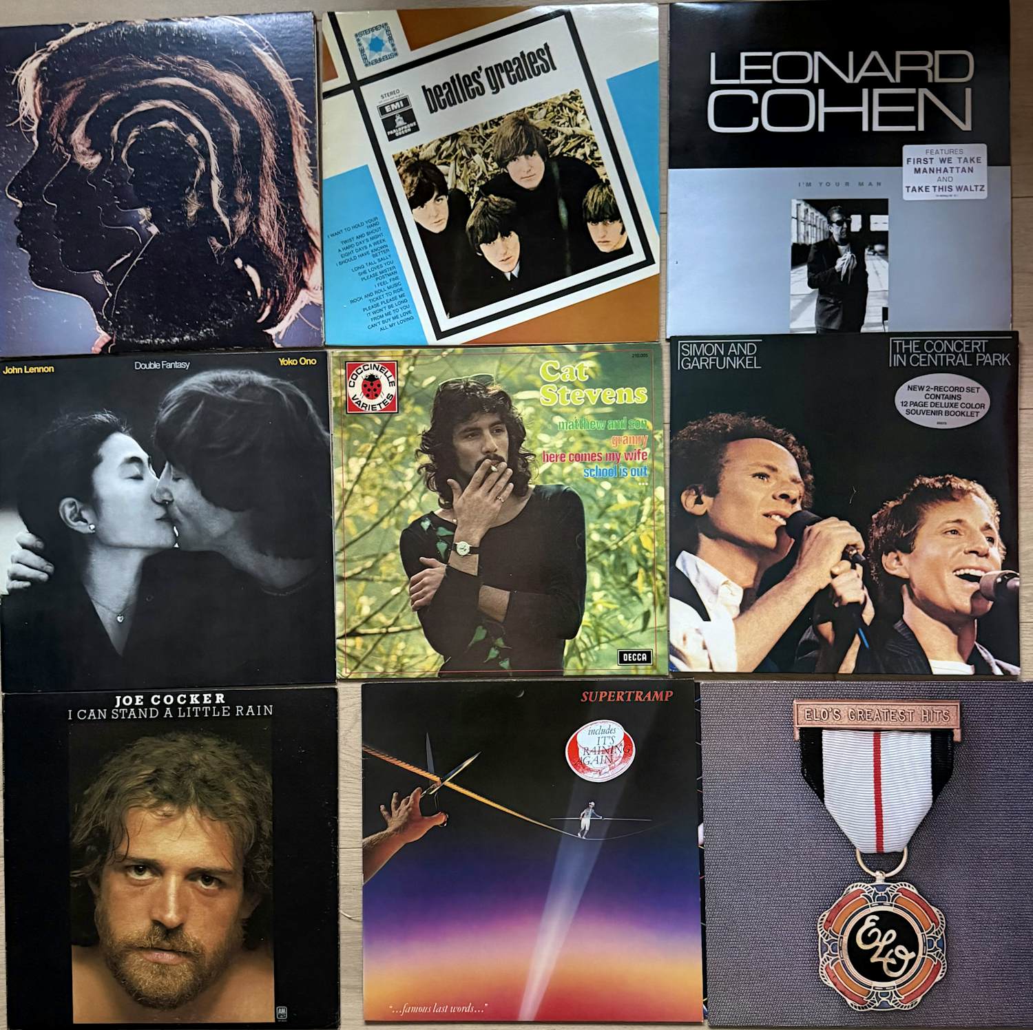 Various artists - 11 vinyl albums van Iconische muzikanten verkocht voor € 20!