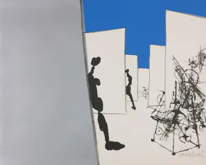 Constant - & Arthur C. Caspari, Colofon van 9 litho's en verhaal in 10 delen! "Labyrismen" kopen? Bied vanaf 1000!