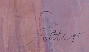 Franscz Witte - Olieverf op papier, Zonder titel kopen? Bied vanaf 1!