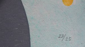 Klaas Gubbels - houtdruk met de hand ingekleurd kopen? Bied vanaf 225!