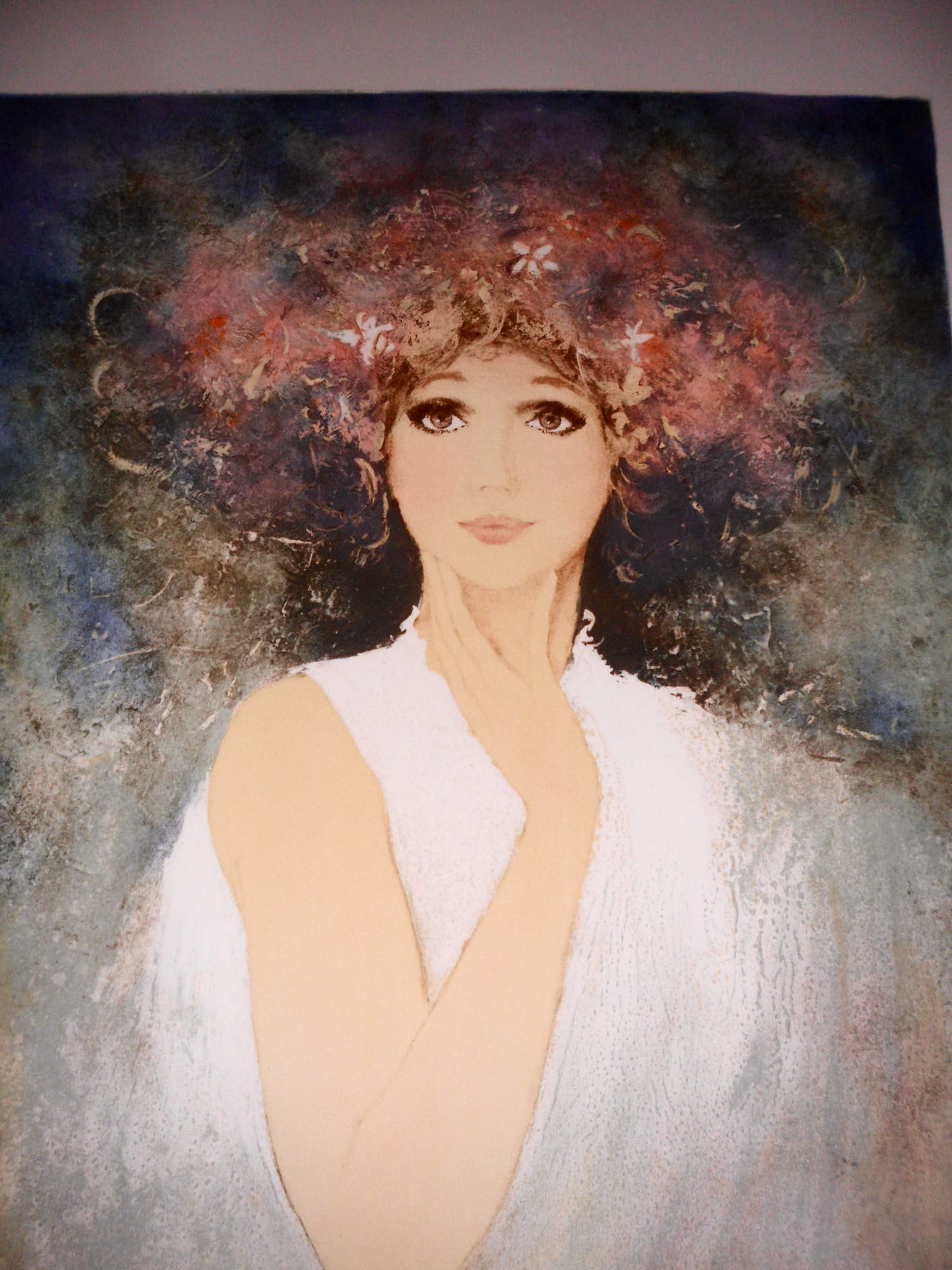 Bernard Charoy - Litho. Portret van een ELEGANTE DAME , verkocht voor € 35!